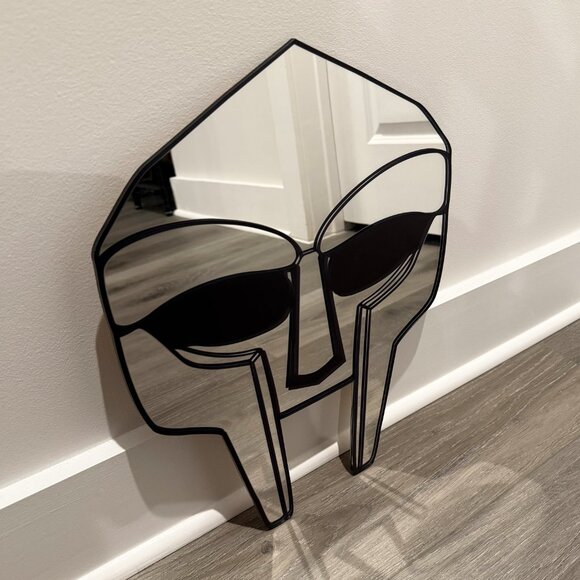 MF DOOM Mask Mirror - Picture 2 of 2